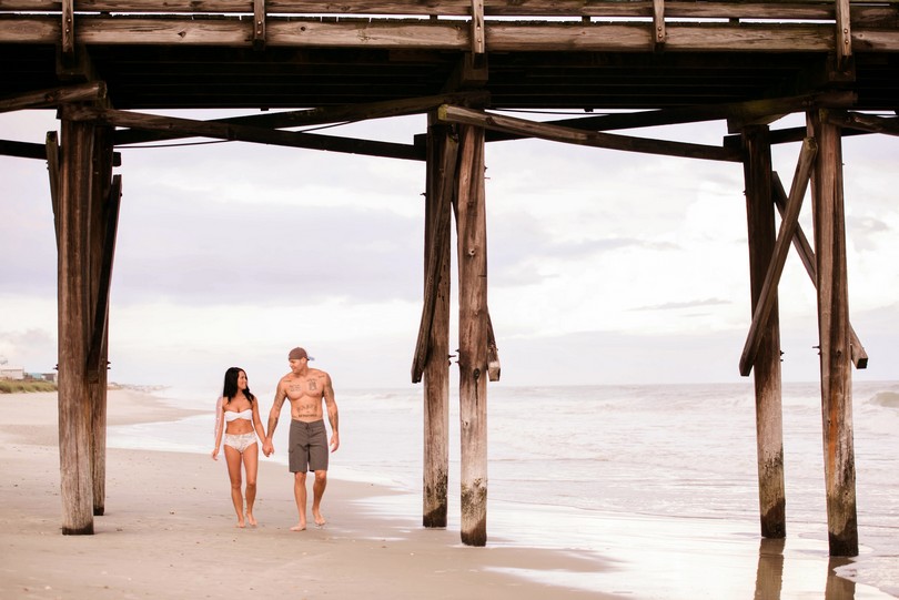 Holden-Beach-North-Carolina-Lindsey-Pantaleo-Wedding-Engagement-Beach (8)
