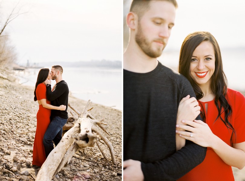 Wedding-Photographer-Lindsey-Pantaleo-Engagement-Shoot-Jefferson-City-Missouri-River-Access (15)